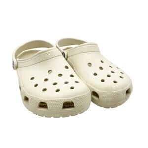 Crocs Adult Classic Clogs Off White Size Mens 7 Womens 9